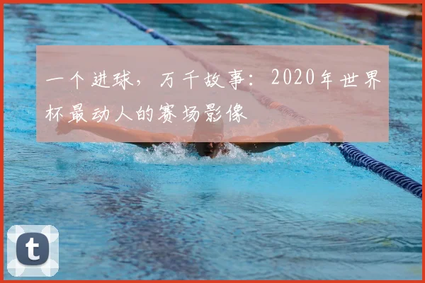 一个进球,万千故事:2020年世界杯最动人的赛场影像
