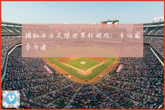 揭秘非法足球世界杯游戏：专访前参与者